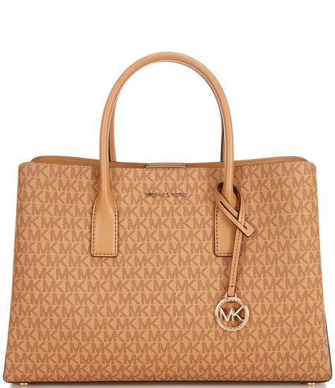 Michael Kors Ruthie Large Signature Logo Semi Lux .